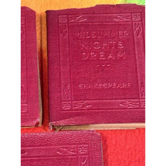 Vintage Shakespeare Mini Books Lot‎ Of 3 - Picture 3 of 6